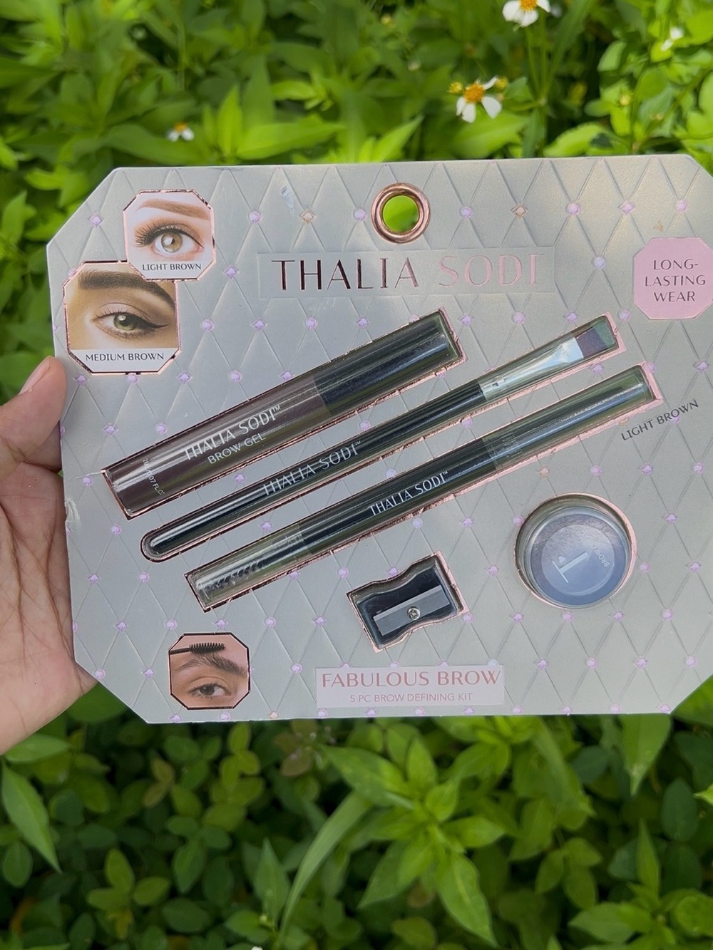Thalia Sodi Fabulous Brow 5-Piece Eyebrow Defining Kit – NEW